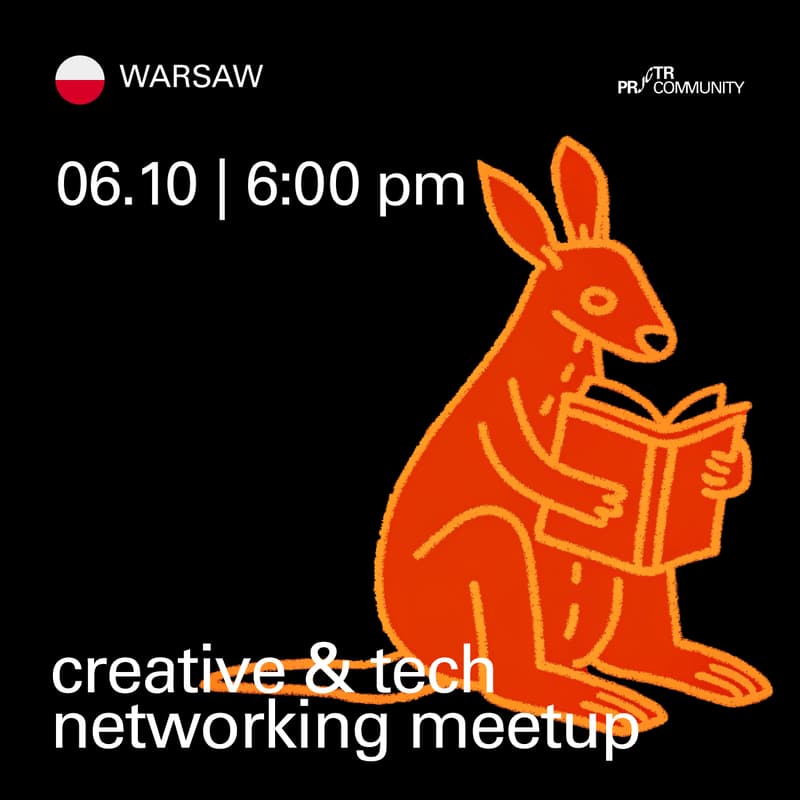 Cover Image for Warsaw. Creative & Tech Networking Meetup | Creativity, Careers & AI