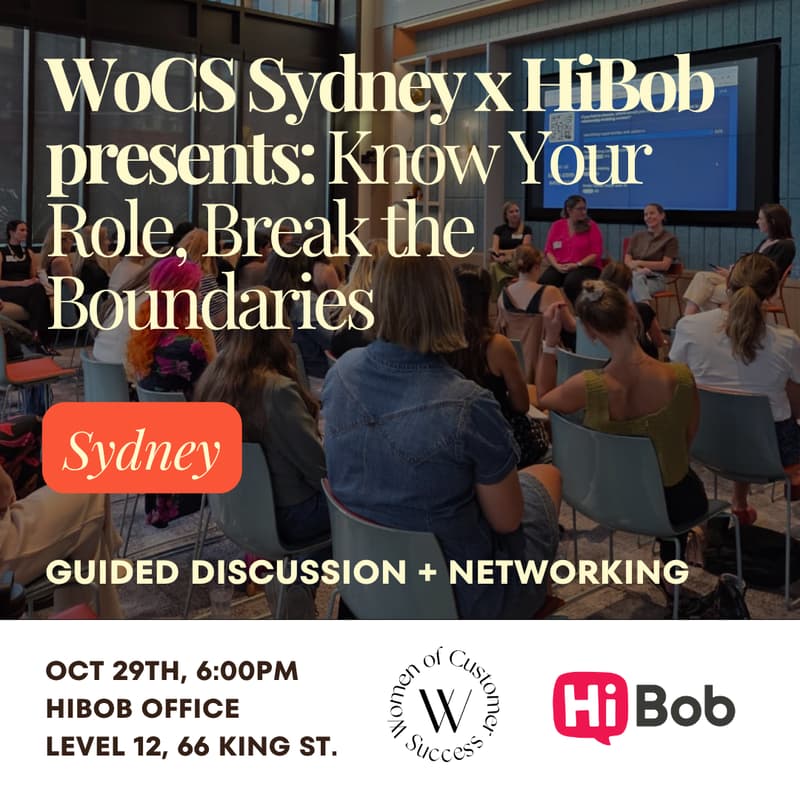 Cover Image for WoCS Sydney X HiBob: Know Your Role, Break the Boundaries