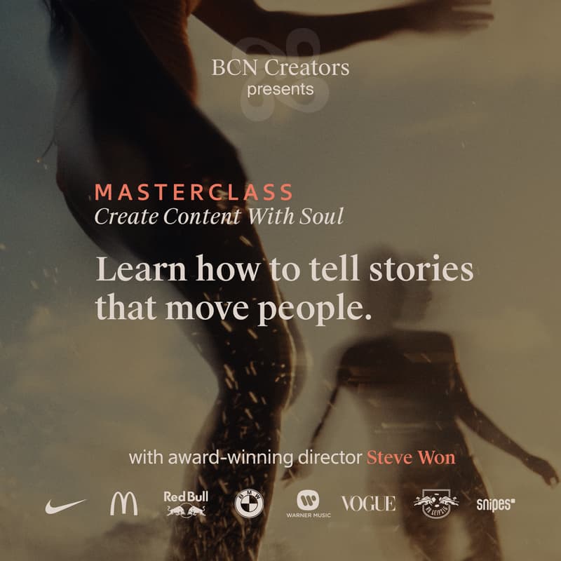 Cover Image for Create Content With Soul ✶ Masterclass with Steve Won (Barcelona)