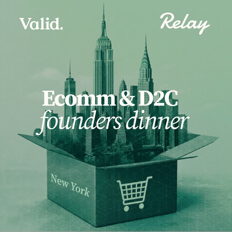 Cover Image for NYC Ecomm/D2C Founders Dinner