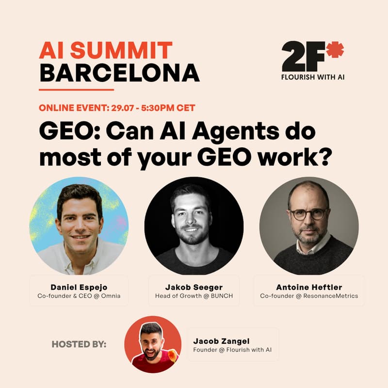 Cover Image for GEO: Can AI Agents do most of your GEO work?