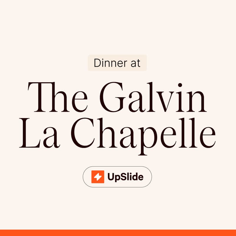 Cover Image for Financial Services Leaders - Dinner at The Galvin La Chapelle