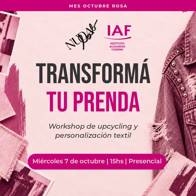 Cover Image for Transformá tu Prenda | Workshop de Upcycling con NudaLab