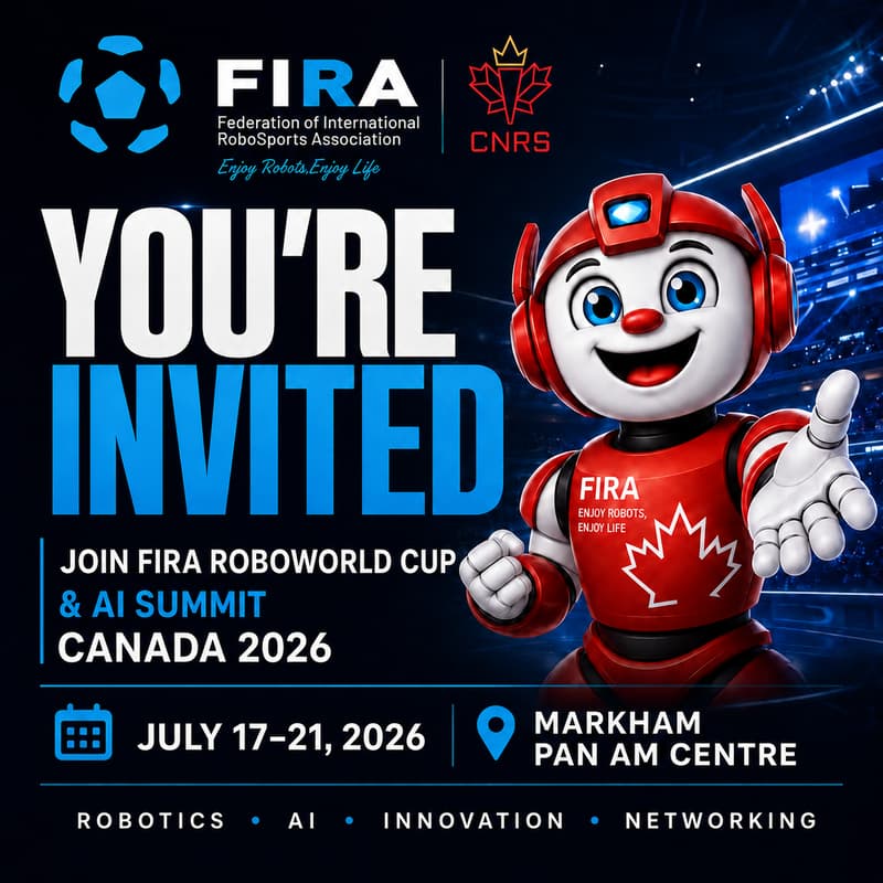 Cover Image for FIRA RoboWorld Cup & AI Summit Canada 2026