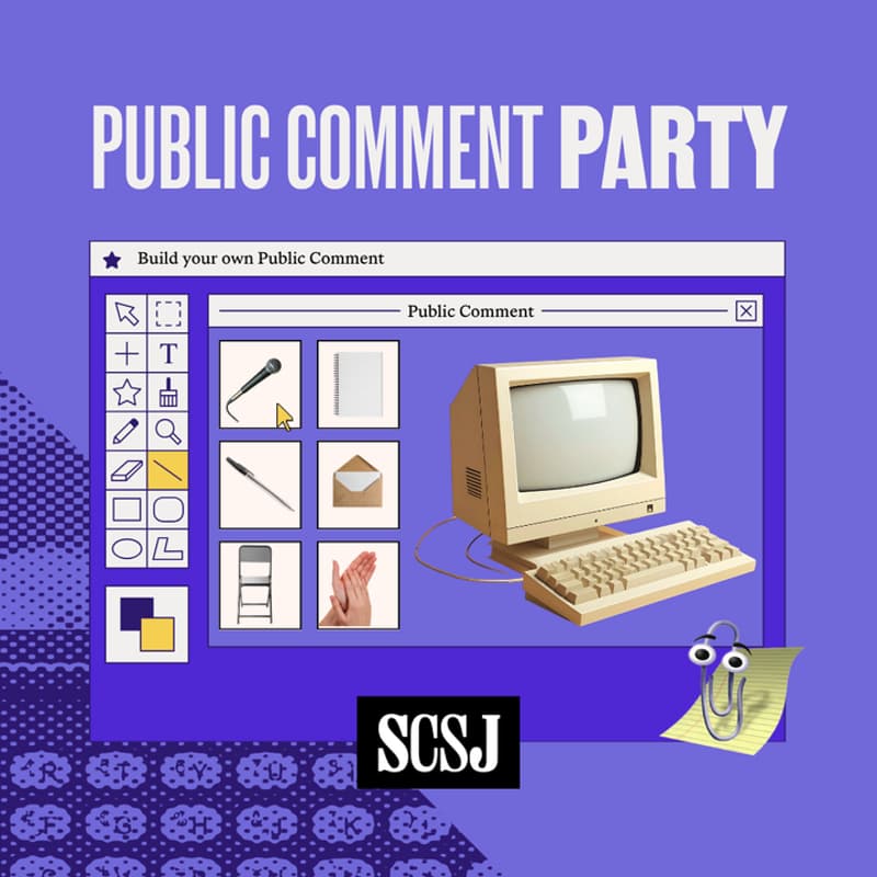 Cover Image for Public Comment Party