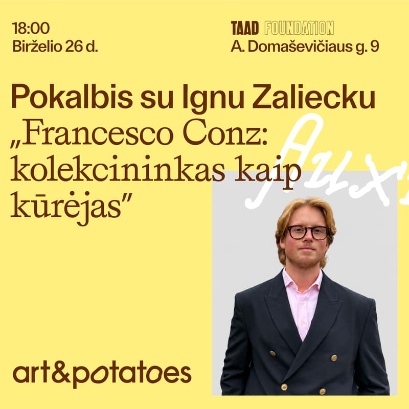 Cover Image for Francesco Conz: kolekcininkas kaip kūrėjas