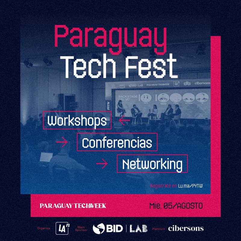 Cover Image for Paraguay Tech Fest [Save the Date]