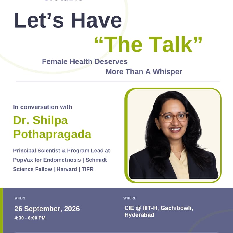 Cover Image for Let's Have "The Talk": A Fireside Chat with Dr. Shilpa – Hosted by SrotaBio