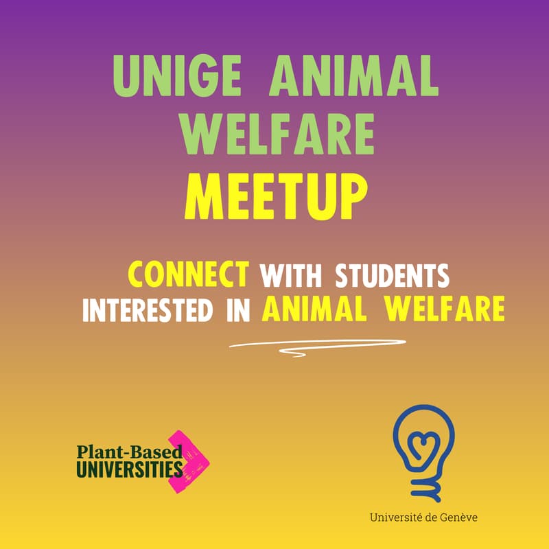 Cover Image for UNIGE Animal Welfare Lunch Meetup