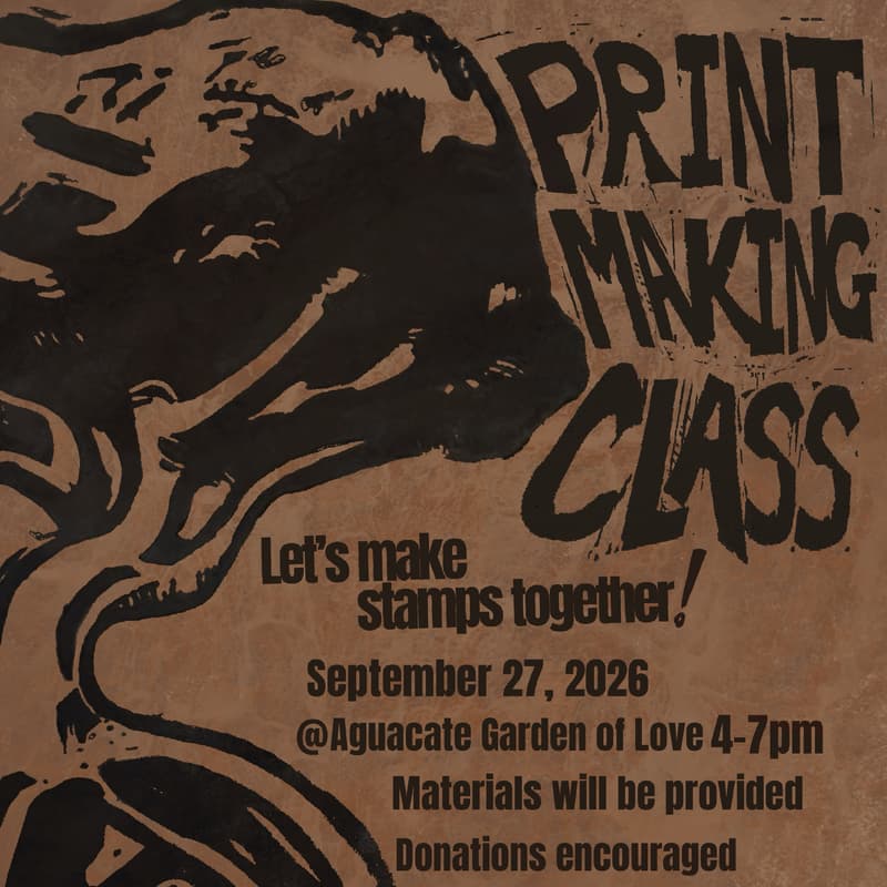 Cover Image for Print Making Class