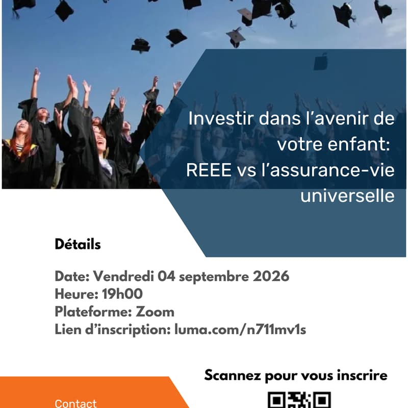 Cover Image for Investir dans l'avenir de votre enfant: REEE vs l’assurance-vie universelle