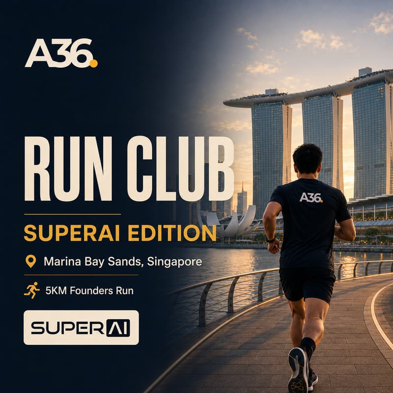 Cover Image for A36 Run Club: SuperAI Edition | Singapore