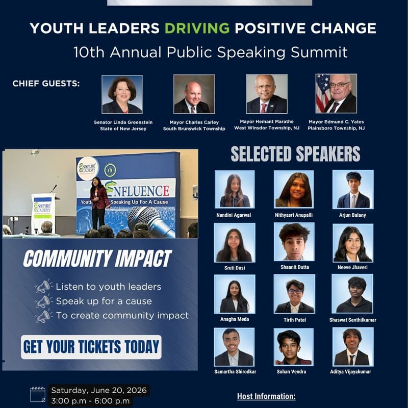 Cover Image for Enfluence 2026 - Youth Leaders Driving Positive Change