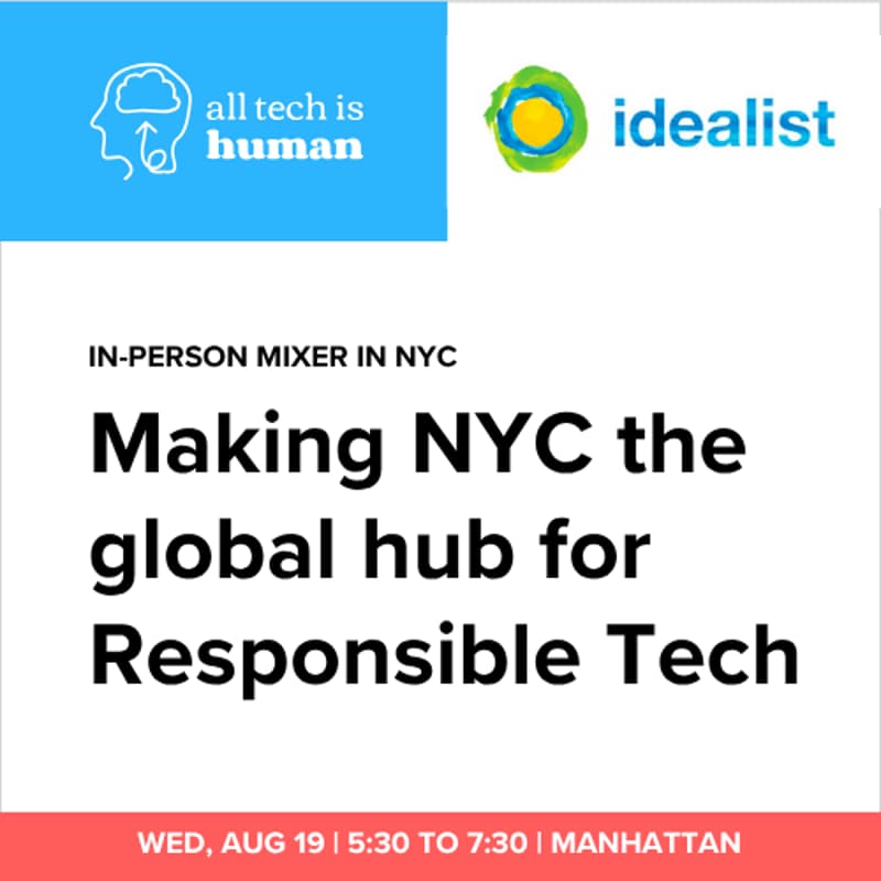 Cover Image for Making NYC the global Responsible Tech hub