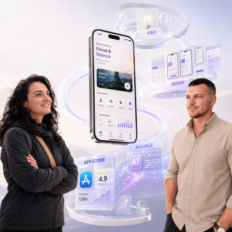 Cover Image for Як створювати мобільні застосунки з AI у 2026 році: від ідеї до App Store