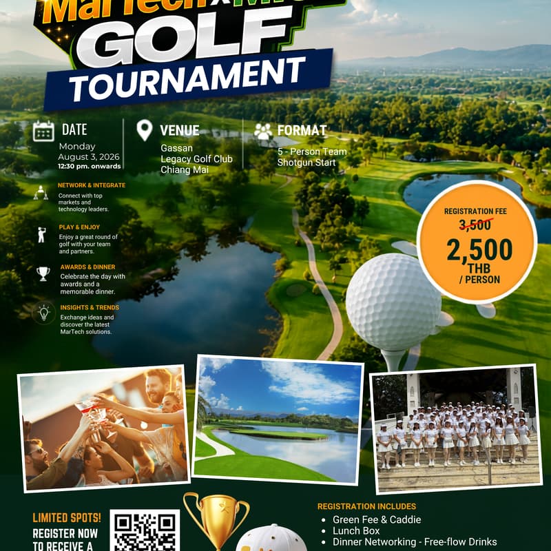 Cover Image for MarTech x MICE Golf Tournament 2026