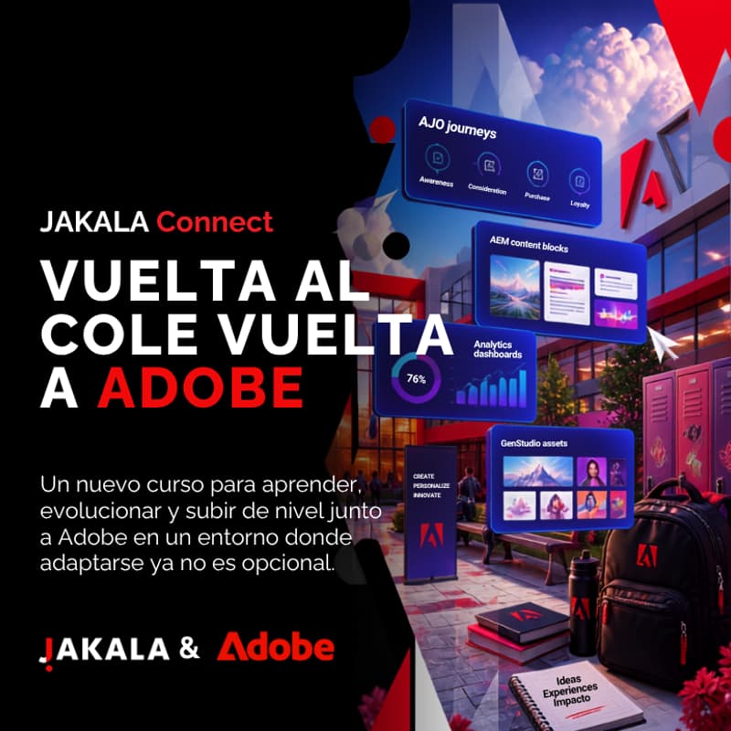 Cover Image for JAKALA Connect: Vuelta al Cole, Vuelta a Adobe