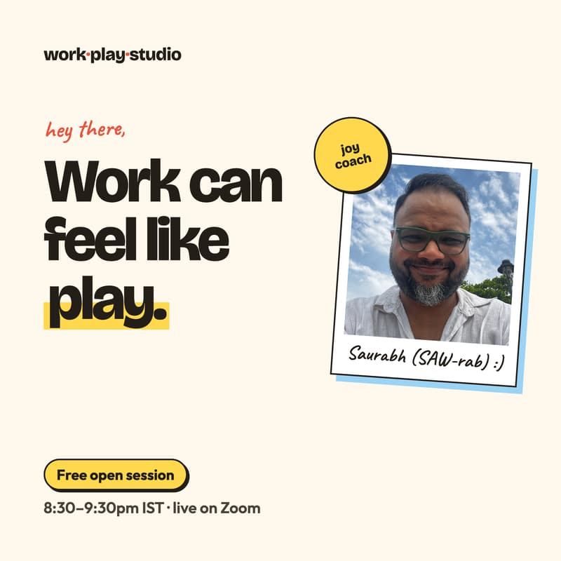 Cover Image for Getting to play - WorkPlay Studio