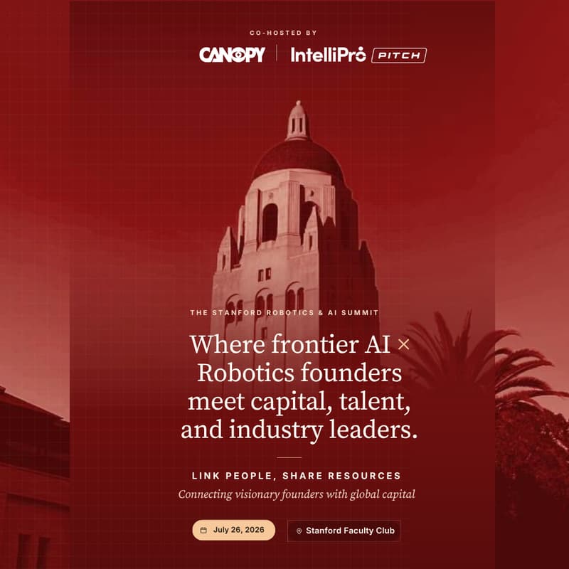 Cover Image for Robotics × Physical AI Founder-Investor Summit