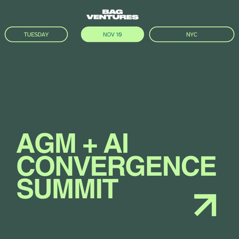 Cover Image for BAG Ventures Annual General Meeting & AI Convergence Summit