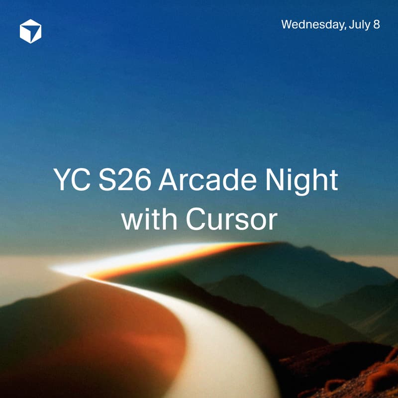 Cover Image for YC Arcade Bar Night with Cursor, Fondo, and Trident (YC S26)