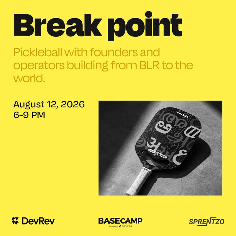 Cover Image for Break Point: Pickleball with founders and operators