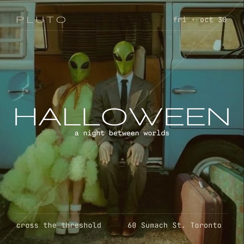 Cover Image for Halloween at Pluto - A NIGHT BETWEEN WORLDS