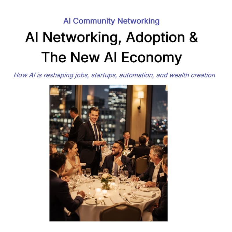 Cover Image for AI Networking, Adoption & The New AI Economy