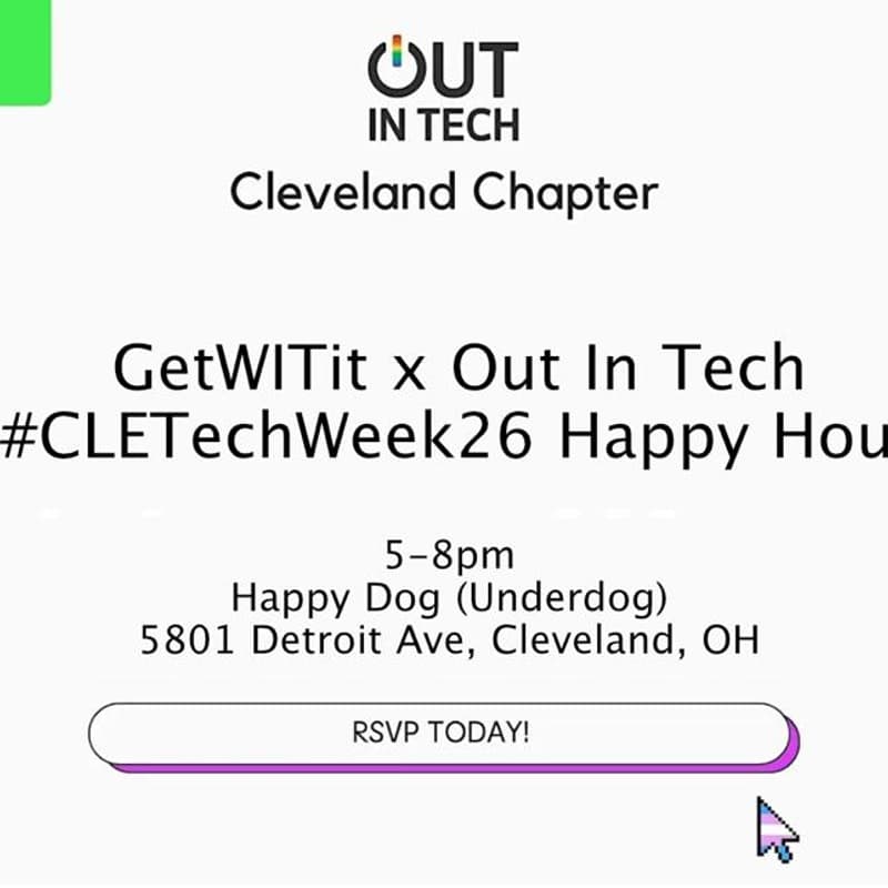 Cover Image for GetWITit x Out In Tech #CLETechWeek26 Happy Hour