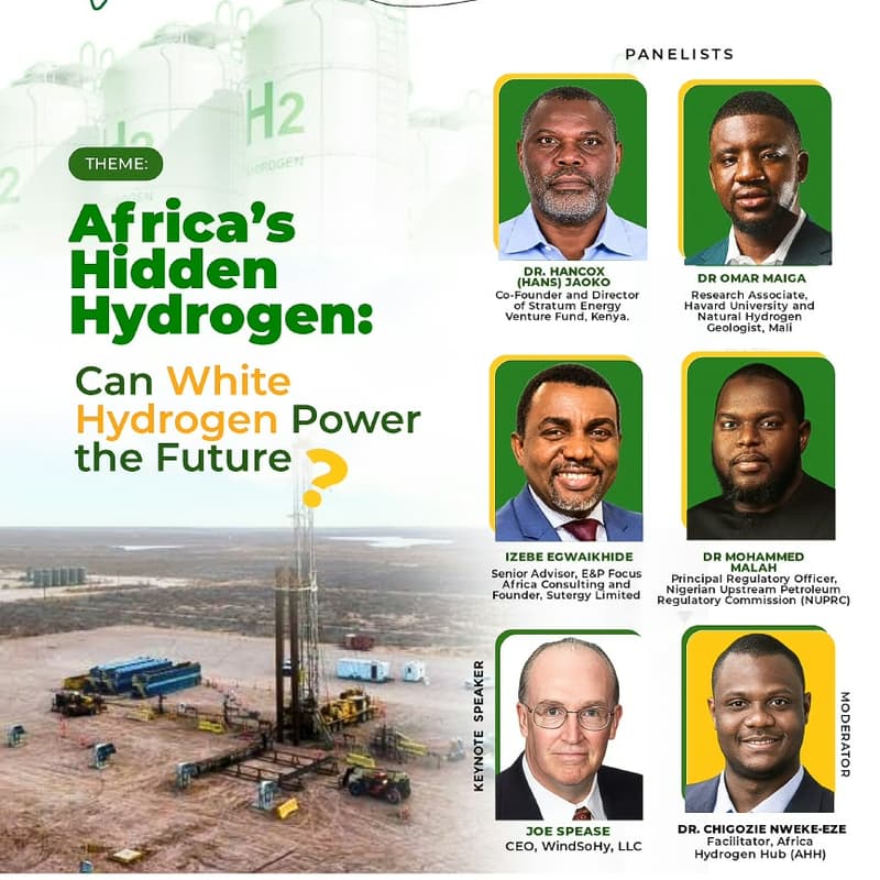 Cover Image for AHH Dialogue Series - Africa’s Hidden Hydrogen: Can White Hydrogen Power the Future?