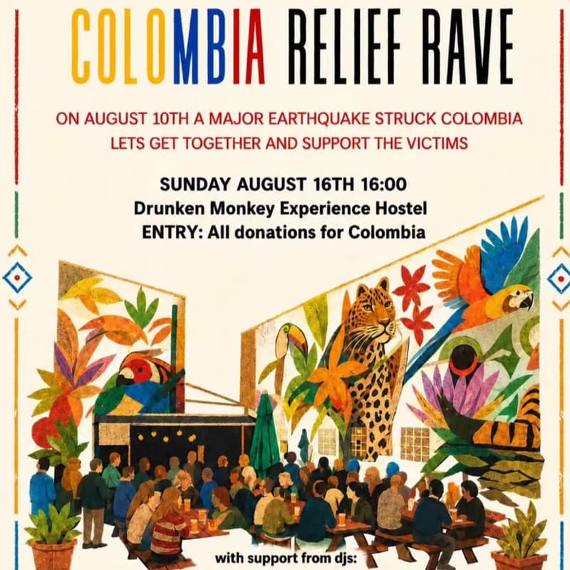 Cover Image for COLOMBIA RELIEF RAVE 🇨🇴