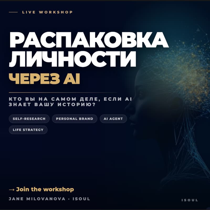 Cover Image for AI распаковка личности