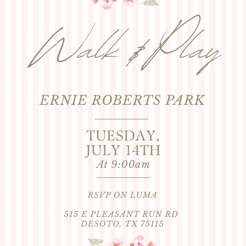Cover Image for July 14th: Walk & Play