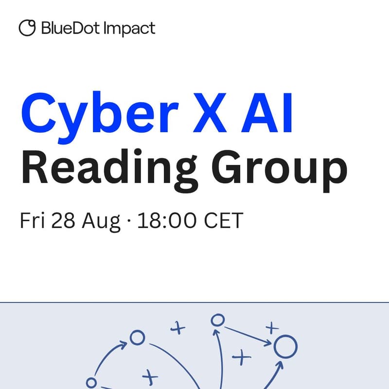 Cover Image for Cyber X AI Reading Group