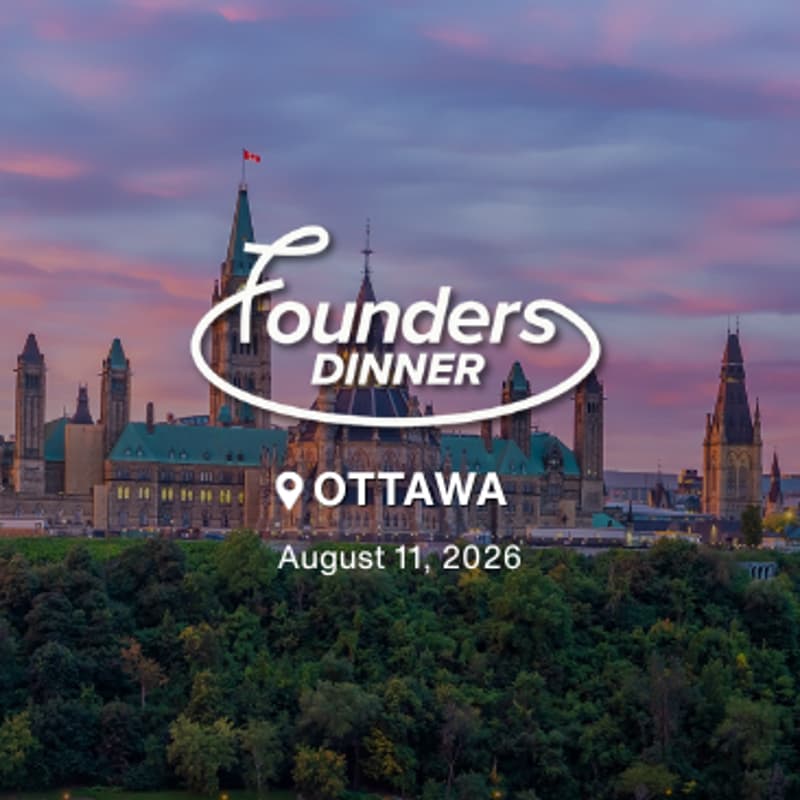 Cover Image for Founders Dinner: Ottawa Edition