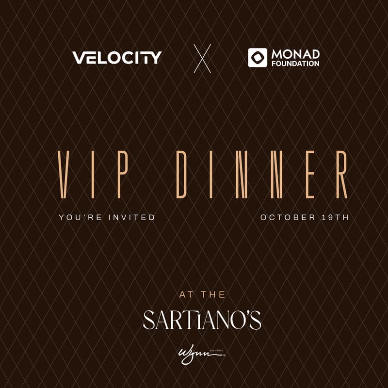 Cover Image for VIP Dinner: Velocity x Monad