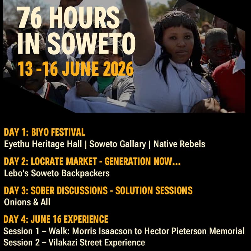 Cover Image for 76-HOURS IN SOWETO