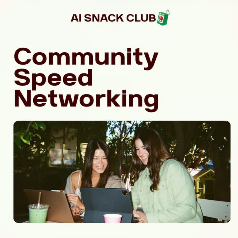 Cover Image for Community Speed Networking (Virtual)