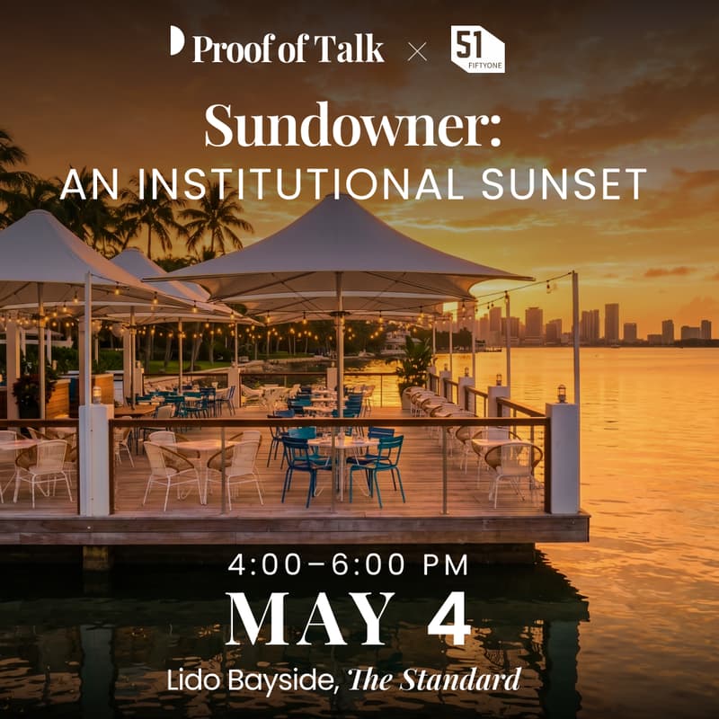Cover Image for Exclusive Miami: An Institutional Sunset at Consensus