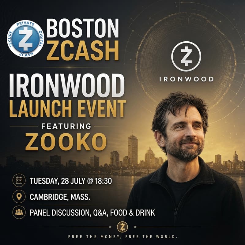 Cover Image for Ironwood Launch Event, ft. Zooko