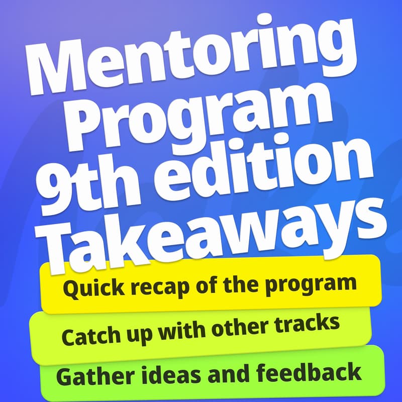 Cover Image for Takeaways From the Product Mentoring Program's 9th edition
