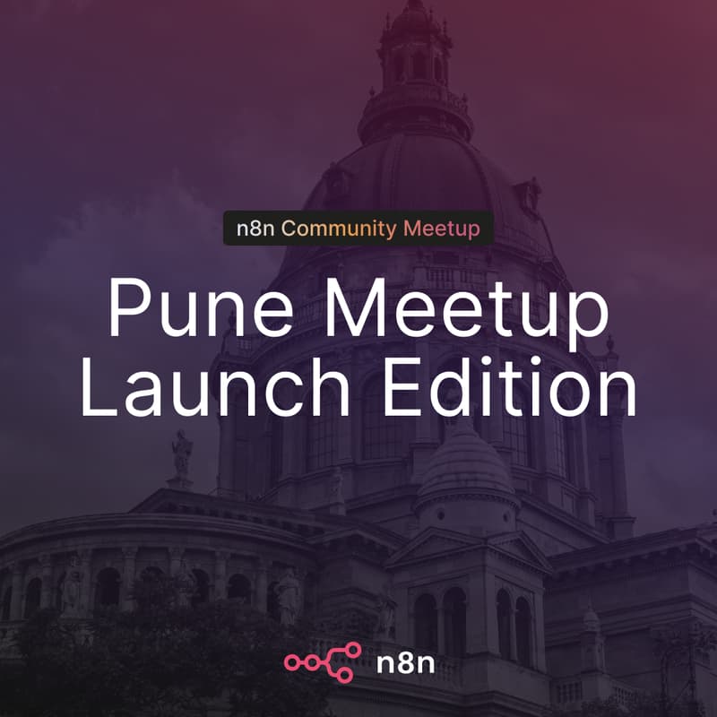 Cover Image for n8n Pune Community Meetup: Launch Edition