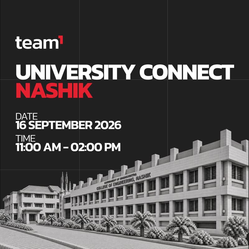 Cover Image for Team1 India University Workshop - PVG, Nashik