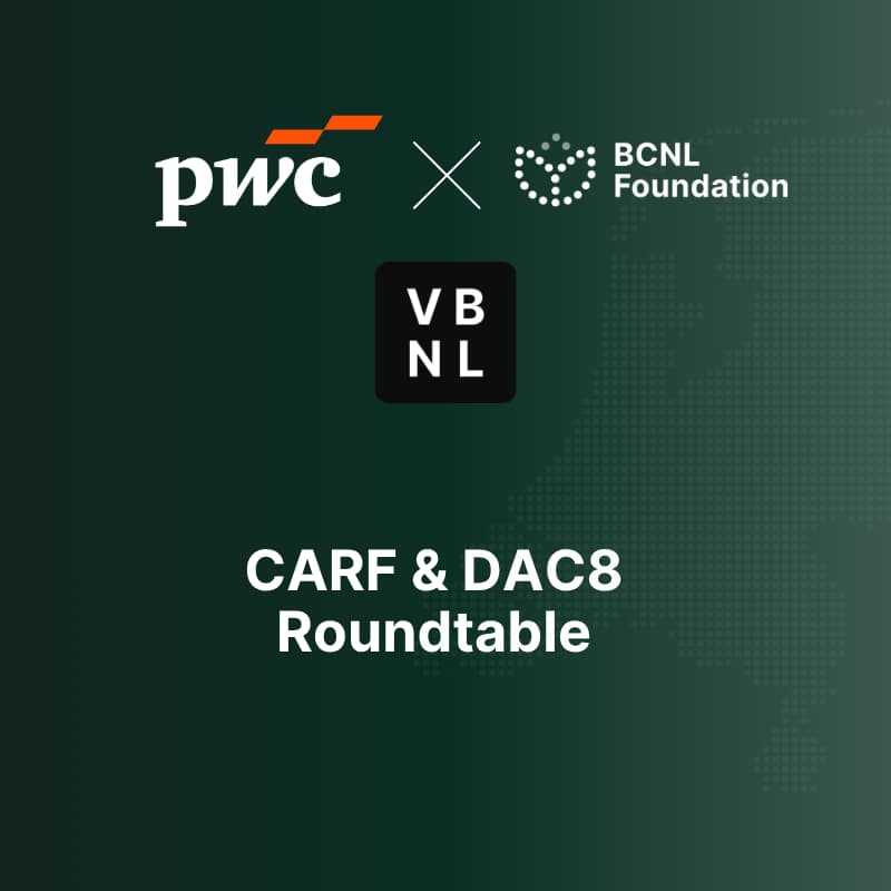 Cover Image for BCNL x VBNL x PwC - CARF & DAC8 Roundtable
