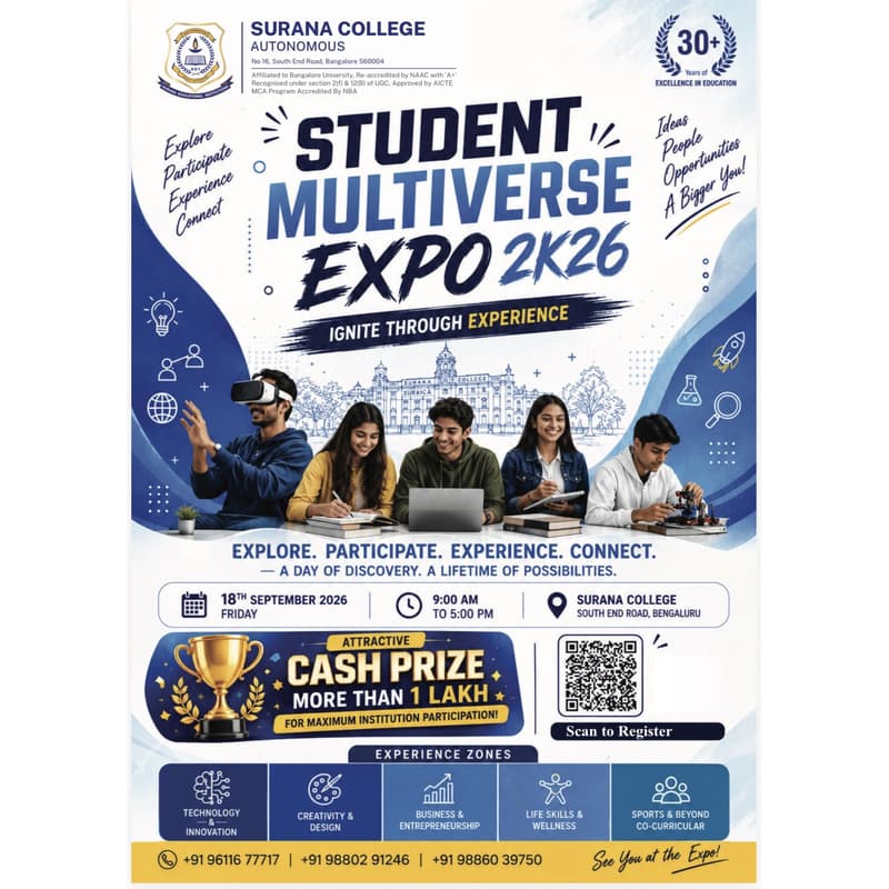 Cover Image for Multiverse Expo - A Showcase of Student Innovation & Creativity