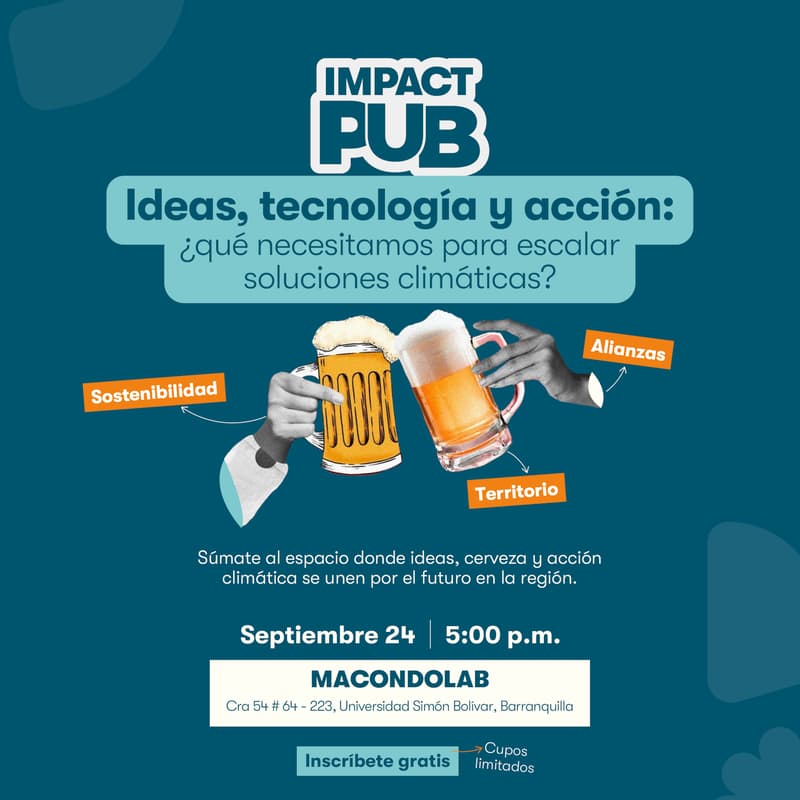 Cover Image for Impact Pub Barranquilla: Ideas, tecnología y acción.