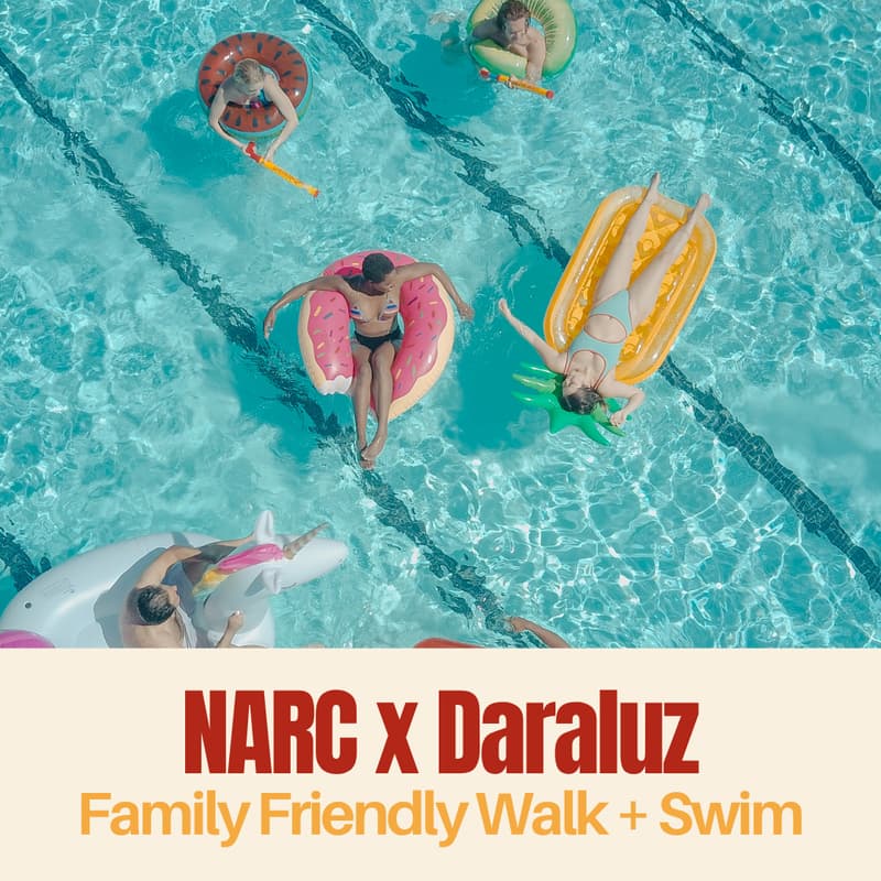 Cover Image for NARC x Daraluz | Family Friendly Walk + Swim in Devesa Pool ☀️👶💦