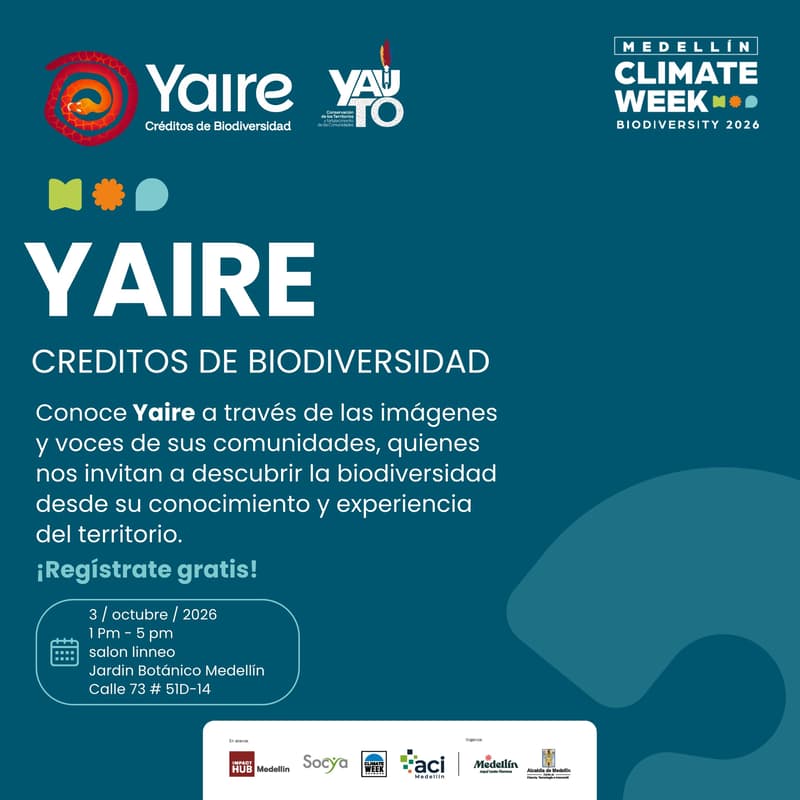 Cover Image for PROYECTO YAIRE: CREDITOS DE BIODIVERSIDAD