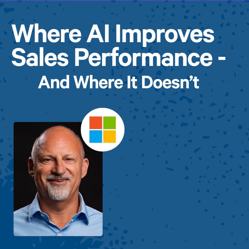 Cover Image for Where AI Improves Sales Performance - And Where It Doesn’t