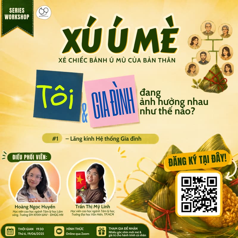 Cover Image for 🫓 Xú Ú Mè #1: Khám Phá Bản Thân qua Lăng Kính Hệ Thống Gia Đình Bowen